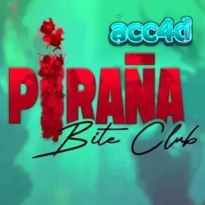 Tampilan visual slot Piranha Bite Club dengan tema horor bawah air yang intens.